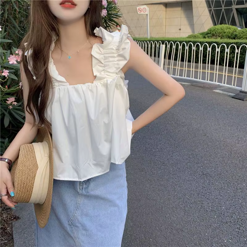 Débardeur de Style Coréen pour Femme