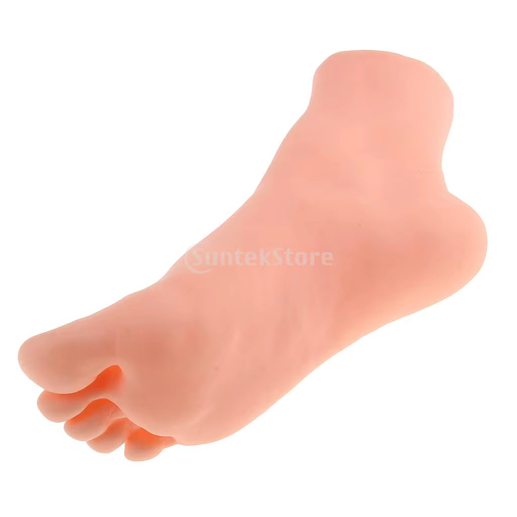Magasin de mannequin de pied féminin