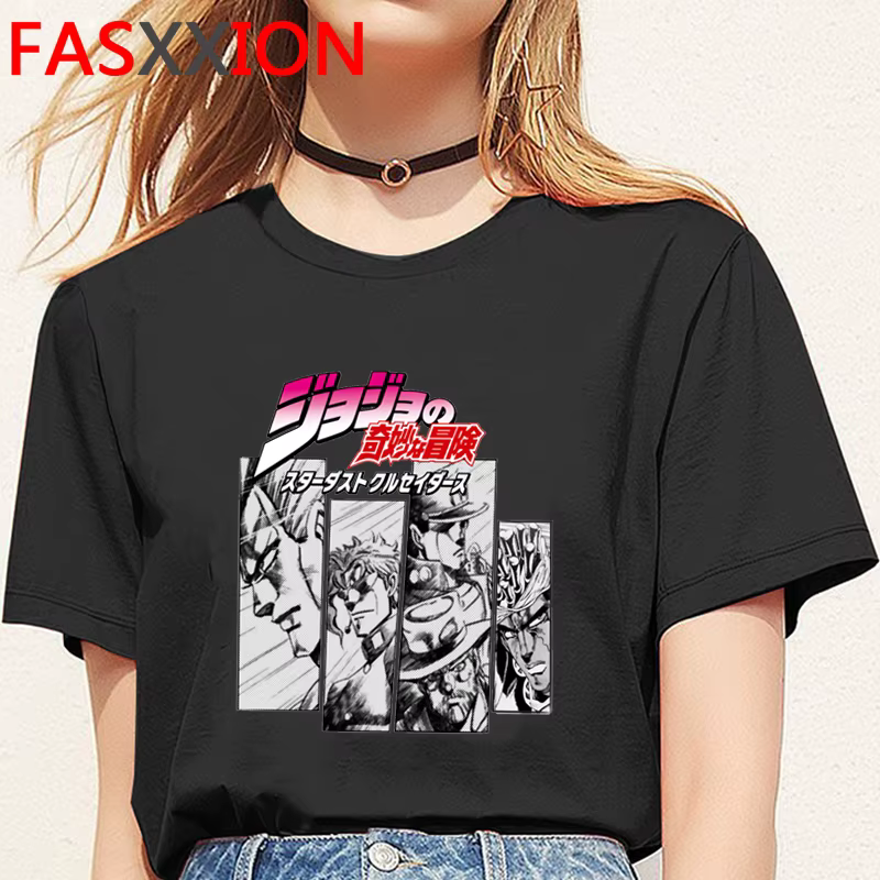 Jojo's Ives Arre Adventure-T-shirt de dessin animé drôle pour homme