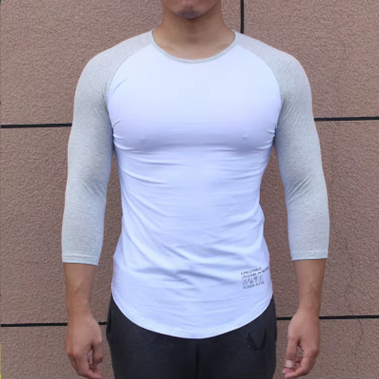 T-shirt à manches longues pour hommes