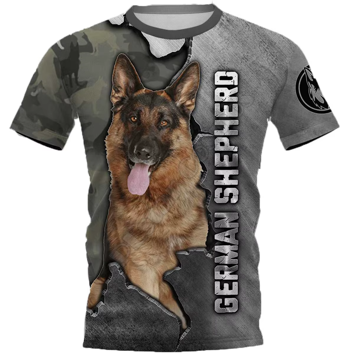 Golden Retriever 3D imprimé T-shirts femmes pour hommes été