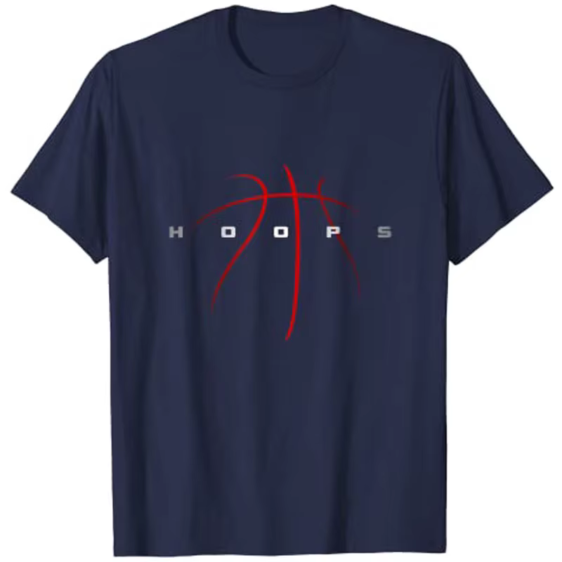 T-shirt de basket-ball en déclin, vêtements de sport, plus tard