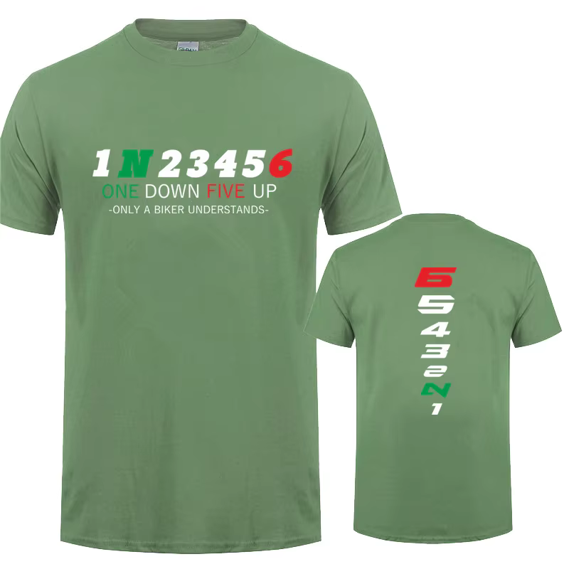 1N23456 moto seulement un motard comprend T-Shirt