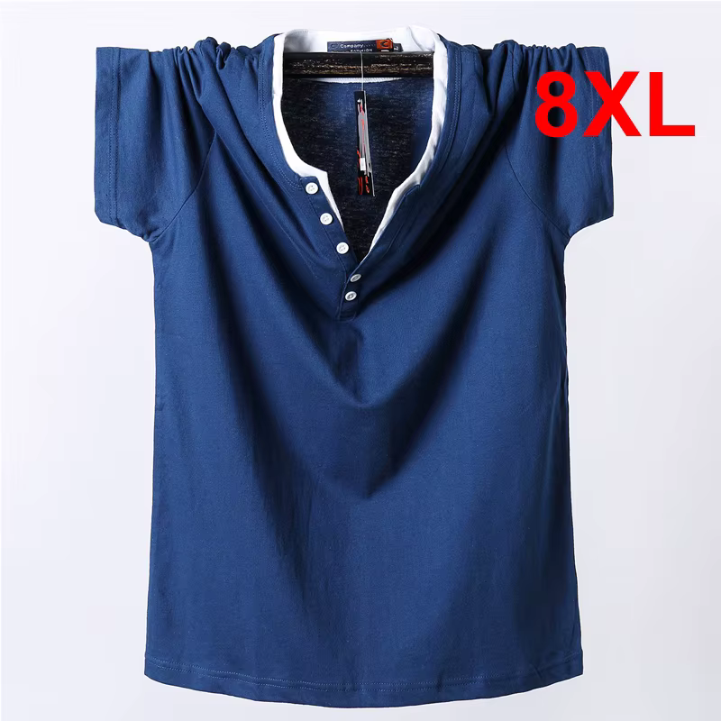 T-shirt à Manches Courtes en Coton pour Homme