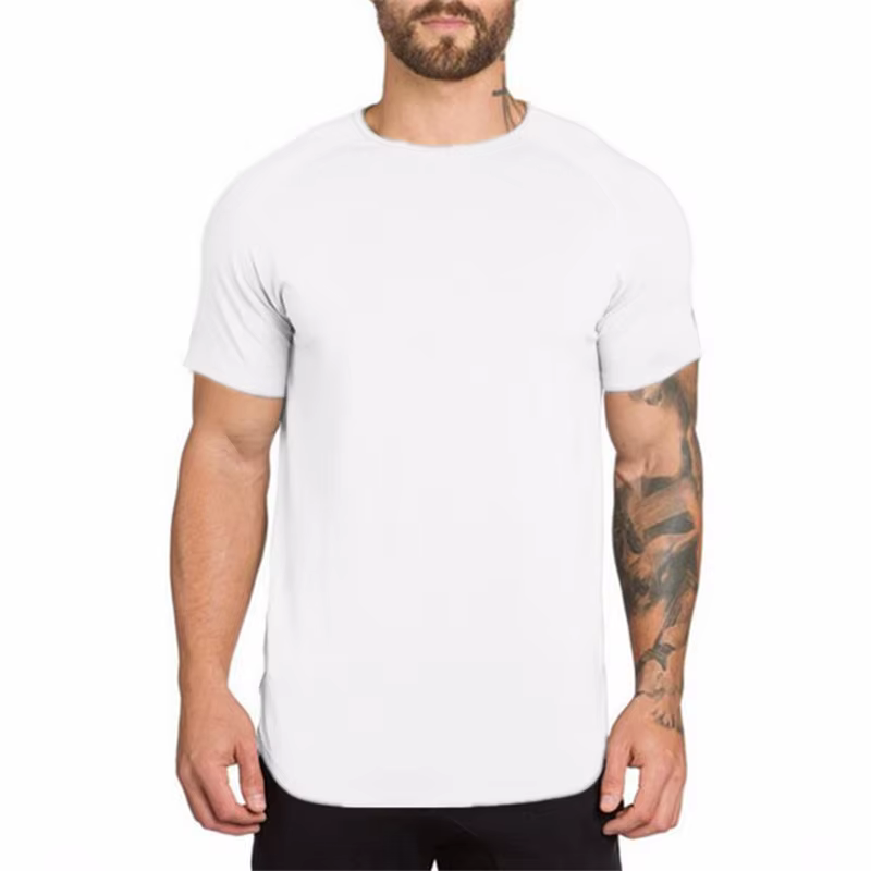 T-shirt à manches courtes et col en V pour homme
