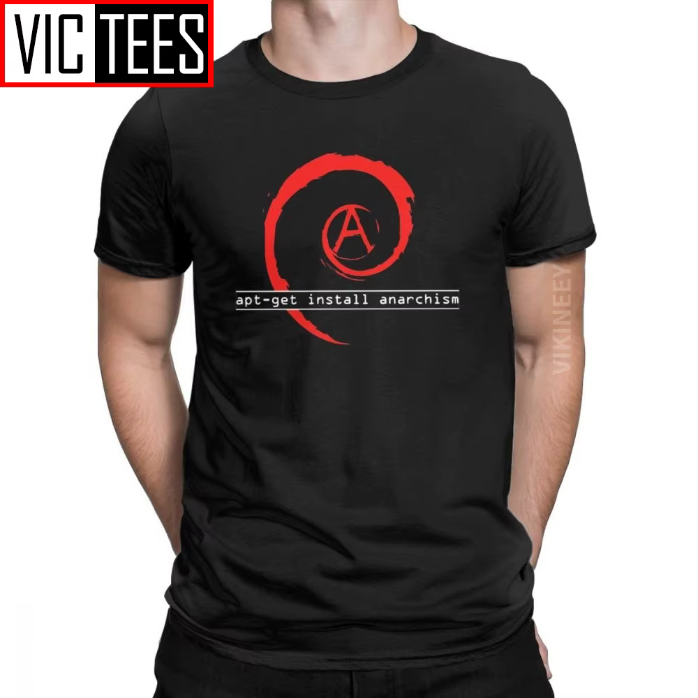 T-shirt à col rond pour hommes