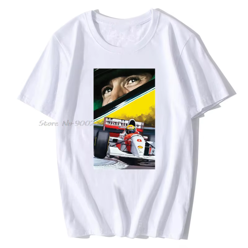 Ayrton – T-Shirt unisexe F1 pour hommes