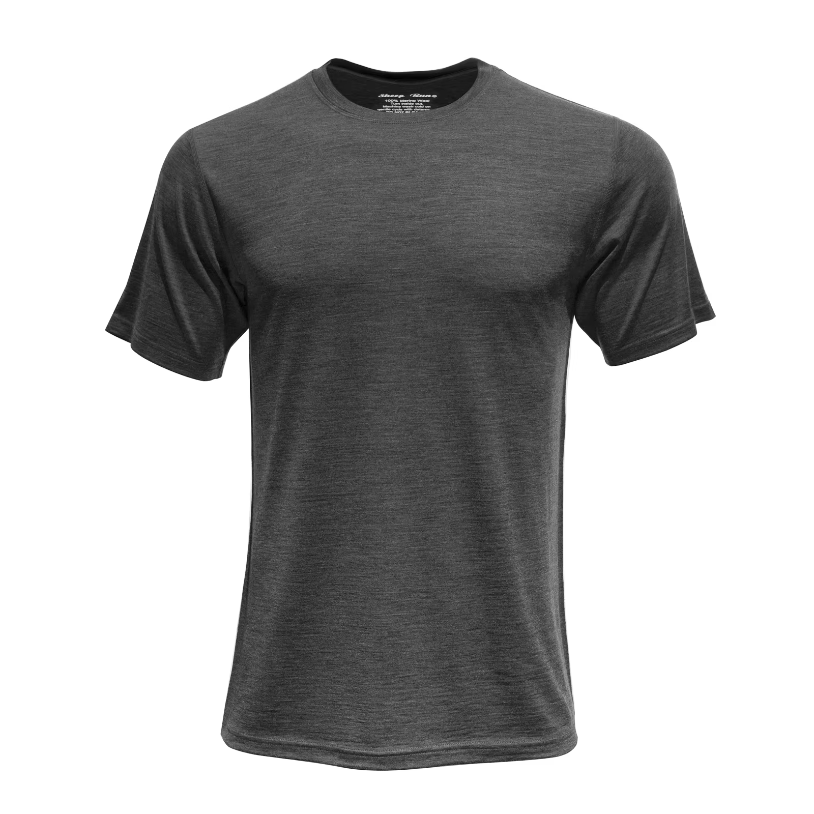 T-shirt manches courtes en laine mérinos pour homme
