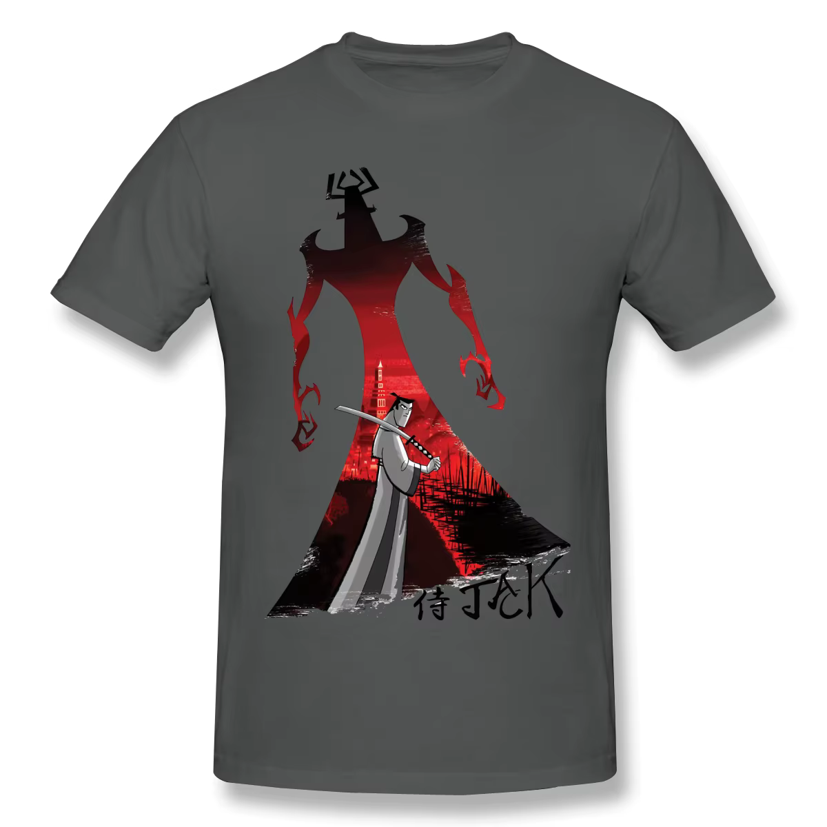 Samouraï Jack Cool créatif t-shirt décontracté offre spéciale