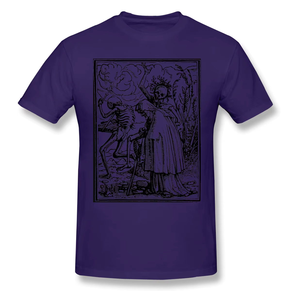 T-shirt Punk en pur coton pour hommes