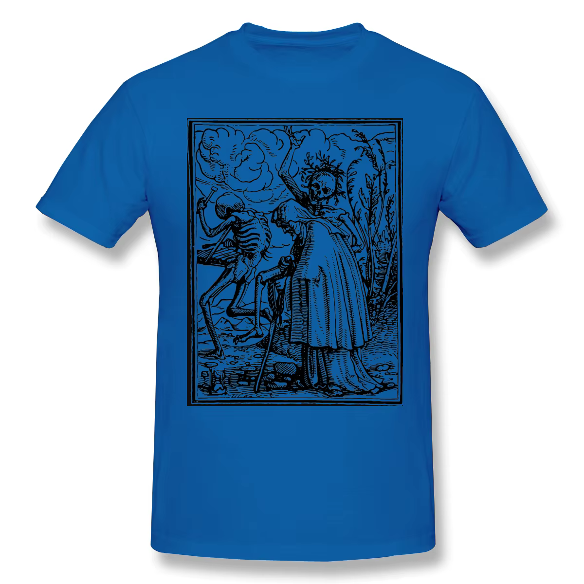 T-shirt Punk en pur coton pour hommes