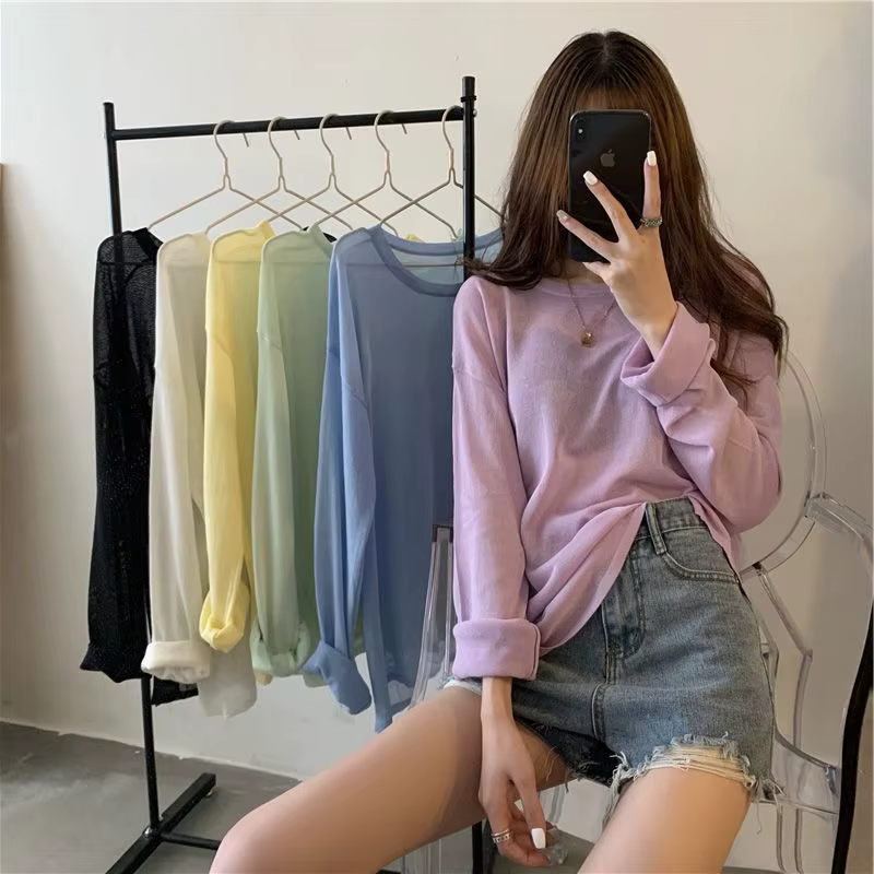 T-shirt à manches longues pour femmes