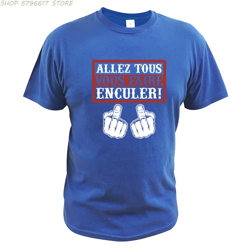 Go All You Fcked T-shirt humoristique Allez tous Vous Faire Enculer