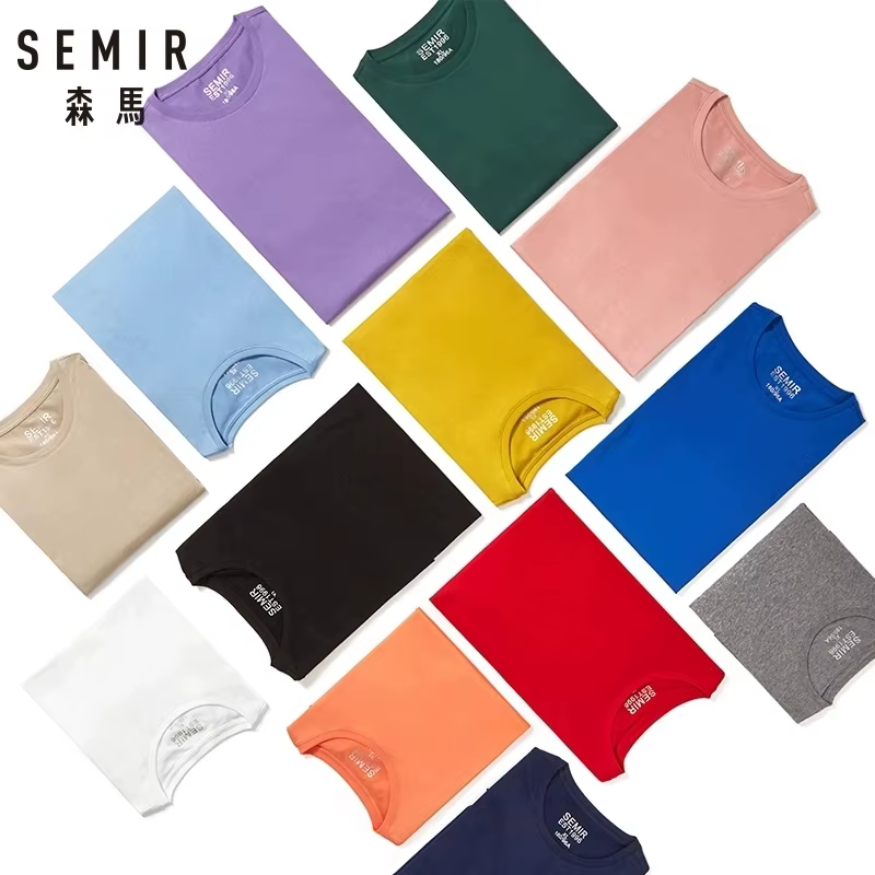SEMIR t-shirt hommes mode décontracté coton T-shirts