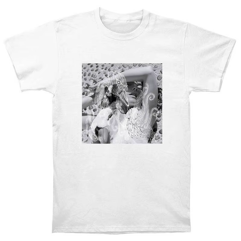 T-shirt col rond imprimé pour homme