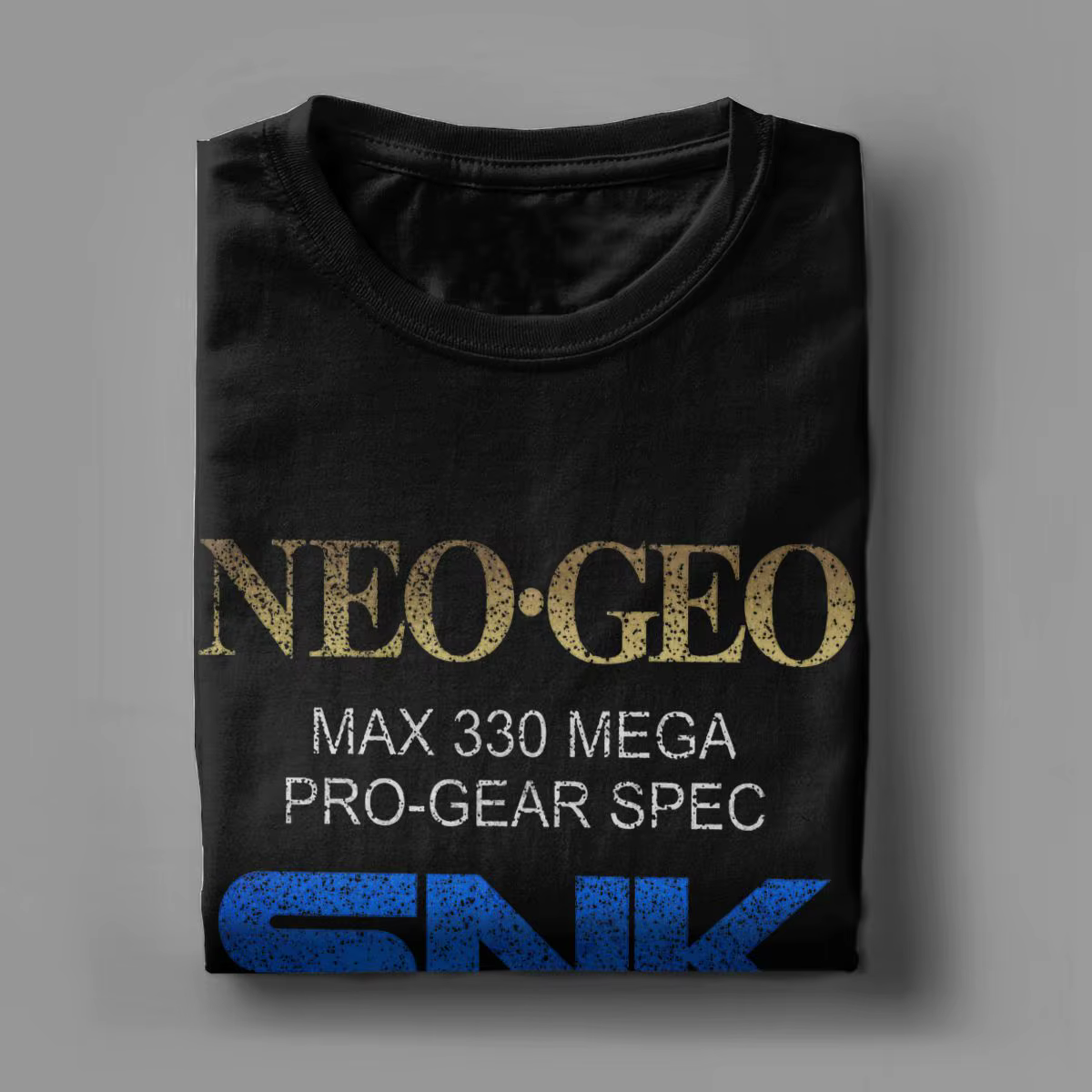 Hommes Neo Geo Pro Gear rétro t-shirt Snk jeu 100% coton vêtements amusant à manches courtes col rond