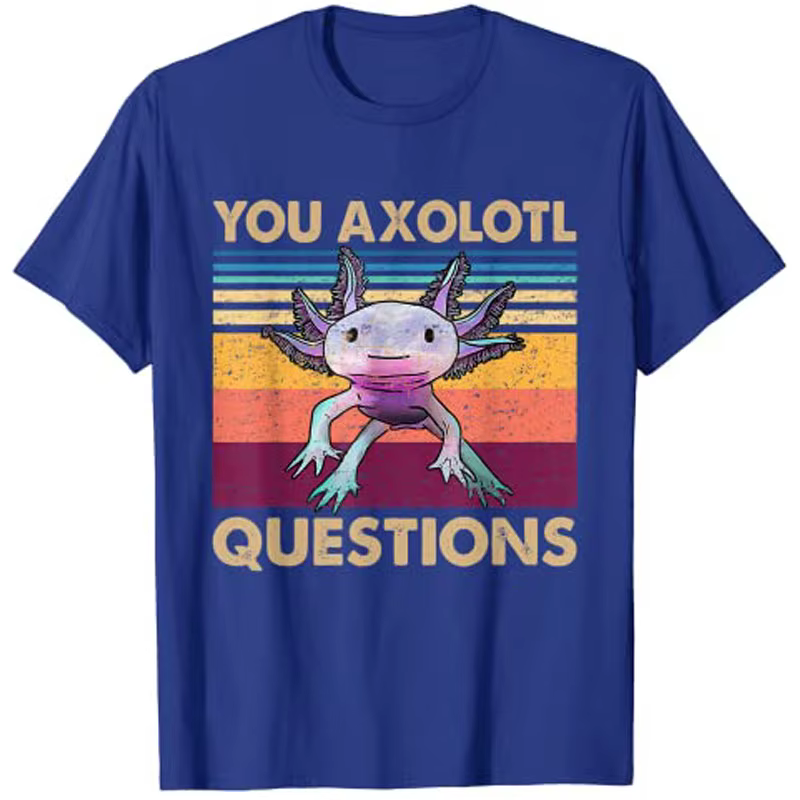 Rétro 90s Axolotl Drôle Vous