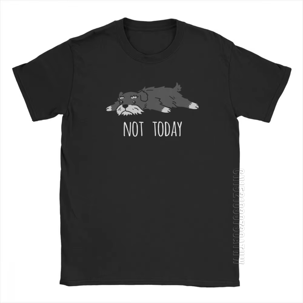 T-Shirt col ras du cou en coton purifié drôle Not Today