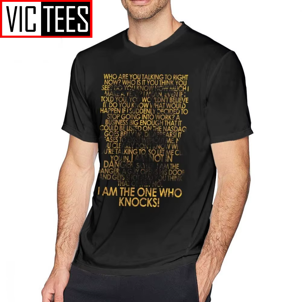 T-shirt Breaking Bad pour hommes, 100% coton, décontracté et humoristique