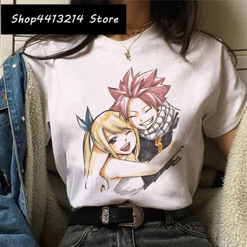 Fairy Tail t-shirt femmes japonais Anime nouveaux hauts
