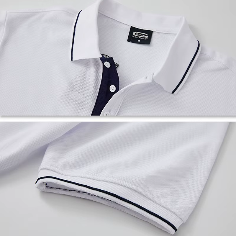 Polo respirant à manches courtes pour hommes