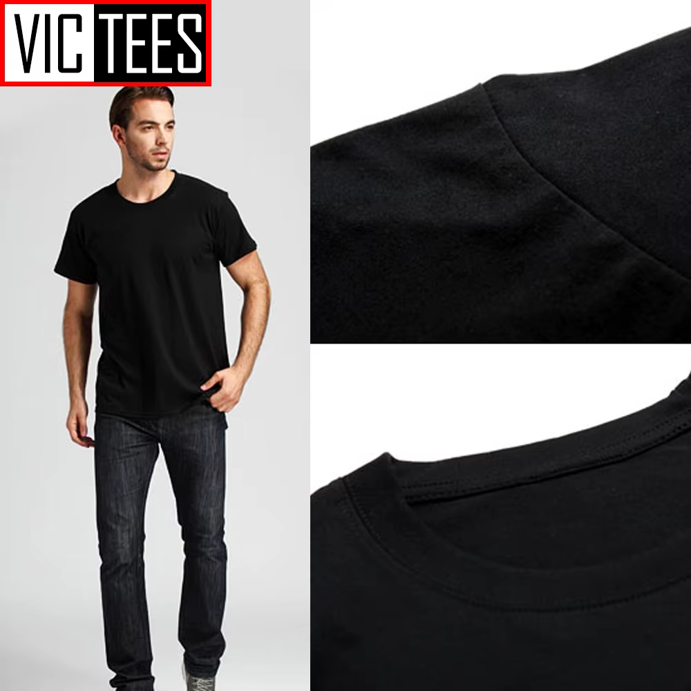 T-shirt imprimé Don't Panic pour homme