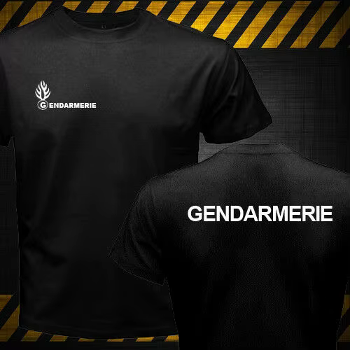 France Gendarmerie PSIG GIGN contre-terroriste Forces spéciales hommes T-shirt