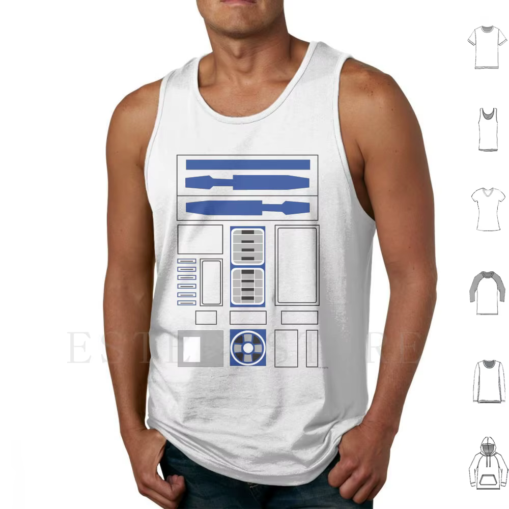 Débardeurs et gilets Robot Body Robot Nerd R2d2