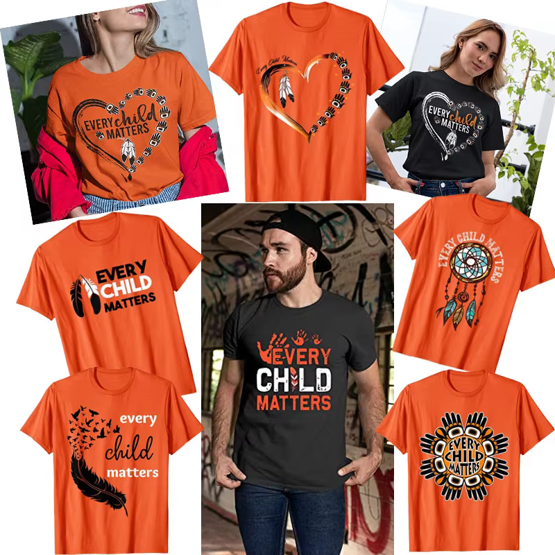 T-shirt «Every Child Matters» pour hommes et femmes