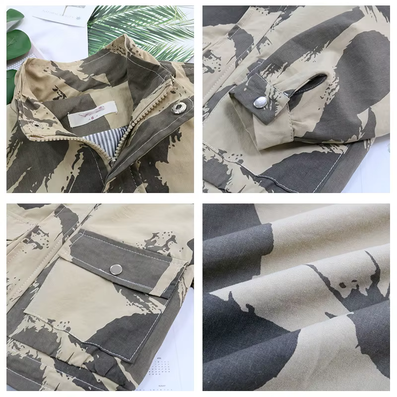 Veste optique avec fermeture éclair pour bébé garçon