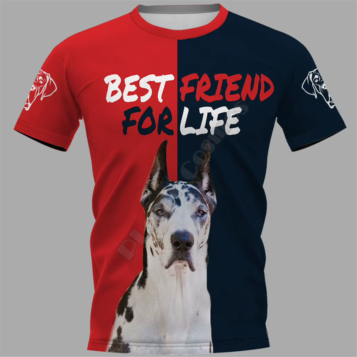Basenji-T-shirt manches courtes pour hommes et femmes