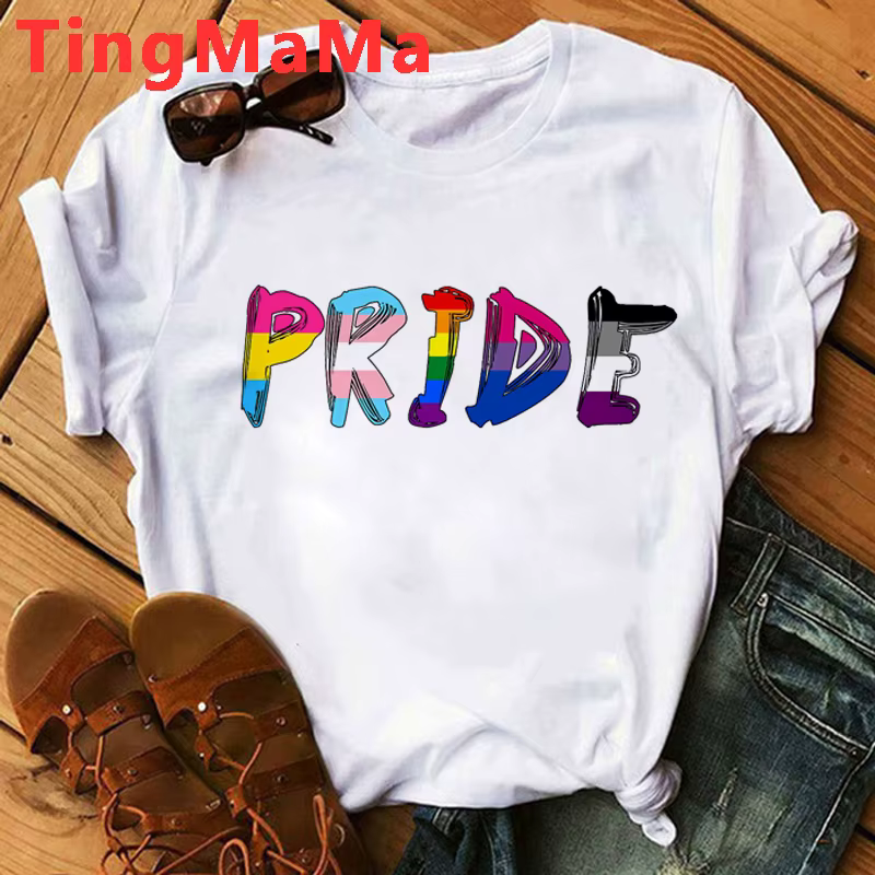 T-shirt Kawaii Love Is Love Lgbt pour hommes