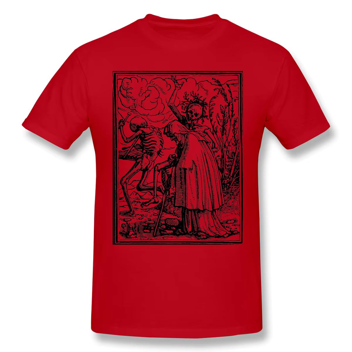 T-shirt Punk en pur coton pour hommes