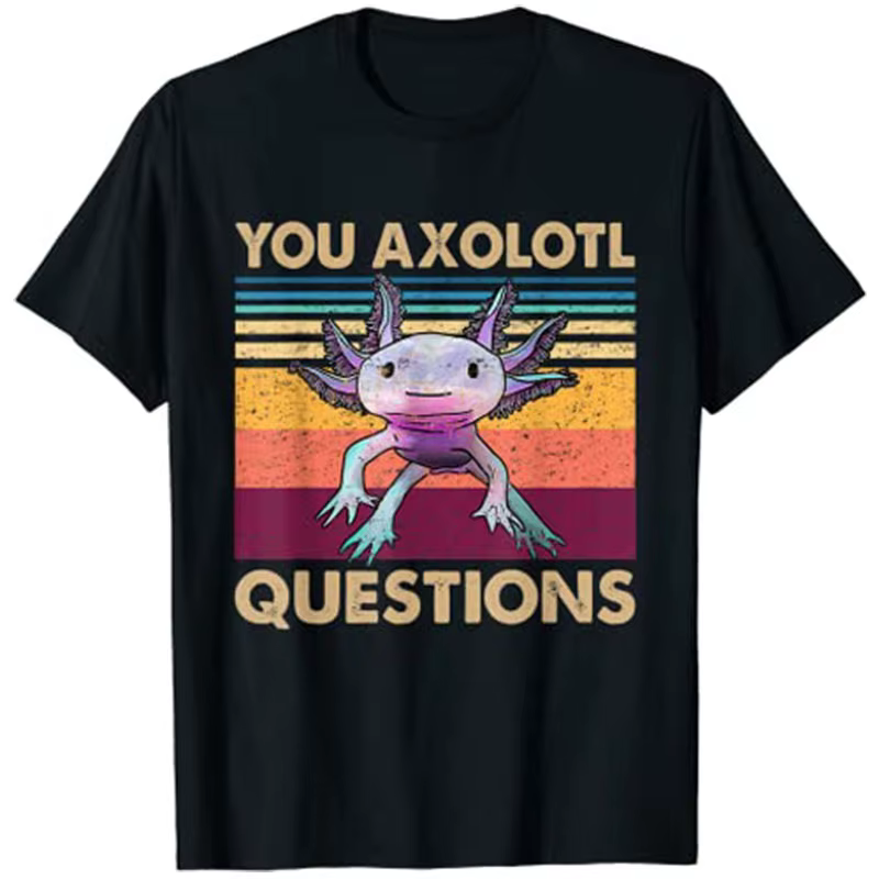 Rétro 90s Axolotl Drôle Vous