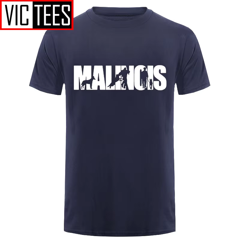 T-shirt imprimé Malinois pour hommes