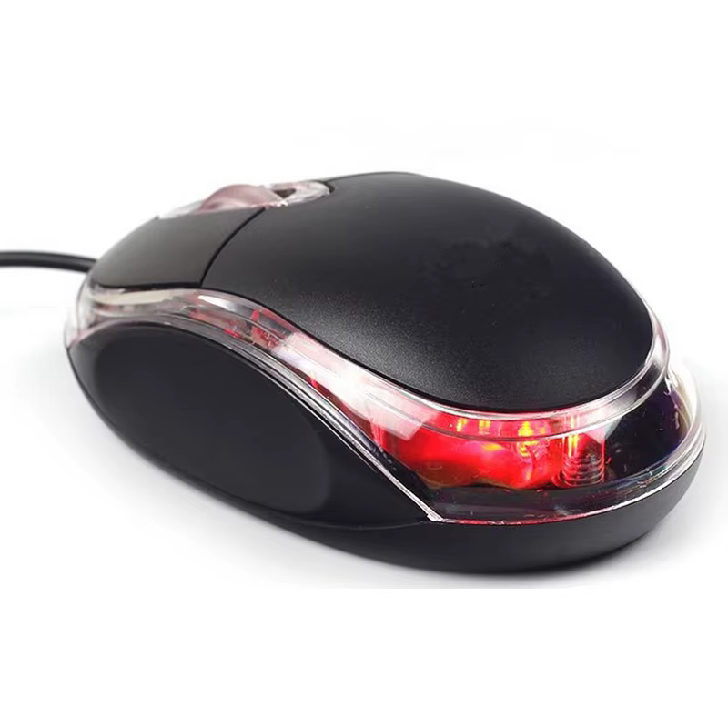 Mini souris filaire optique USB LED souris de conception ergonomique pour PC/ordinateur portable/ordinateur portable