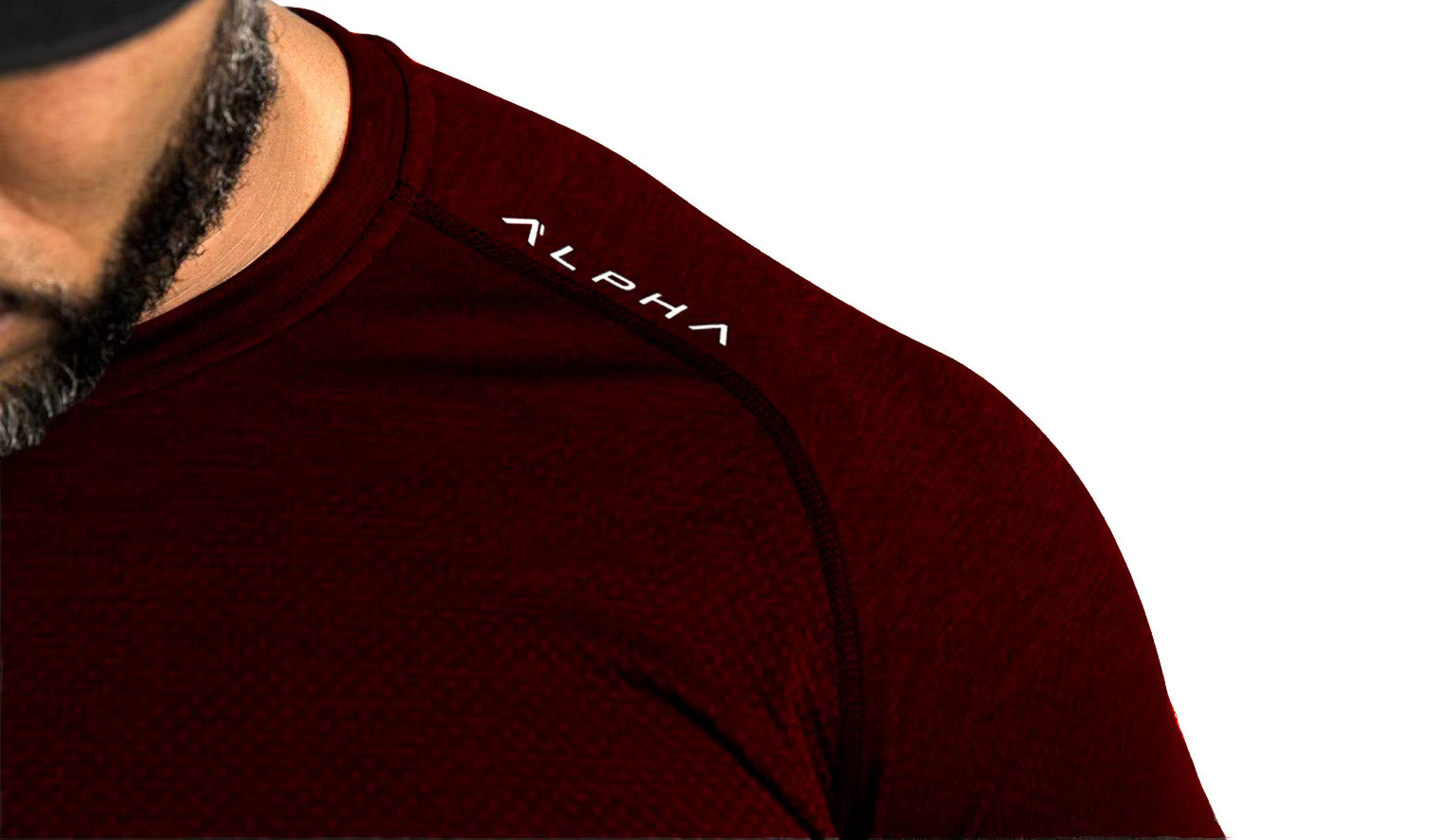 T-shirt de musculation à manches longues pour hommes