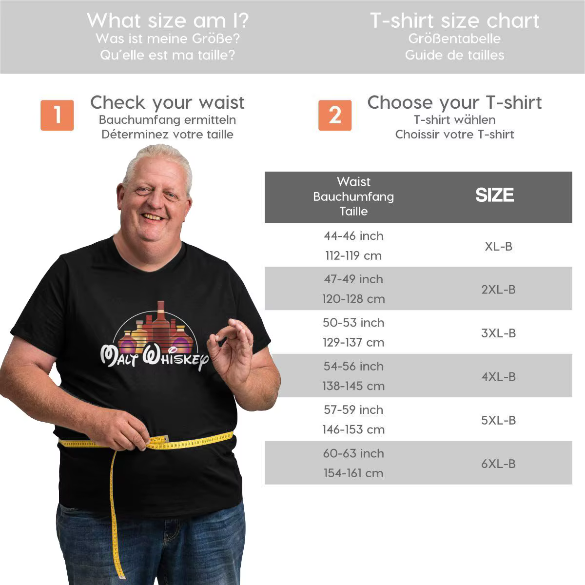 T-shirt à Manches Courtes et Col Ras du Cou pour Homme