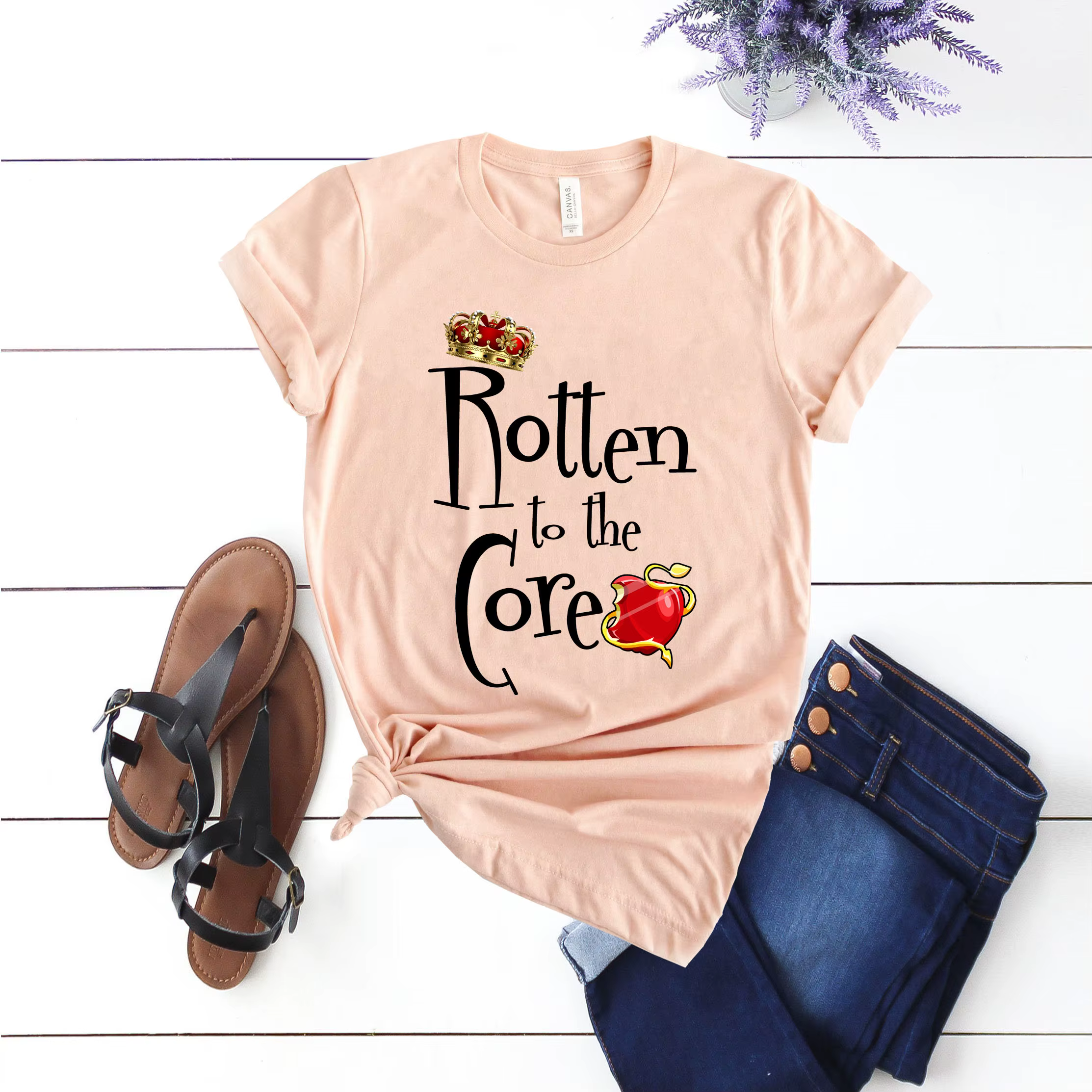 Mal Evie Evil Queen T-shirt assressentimignon