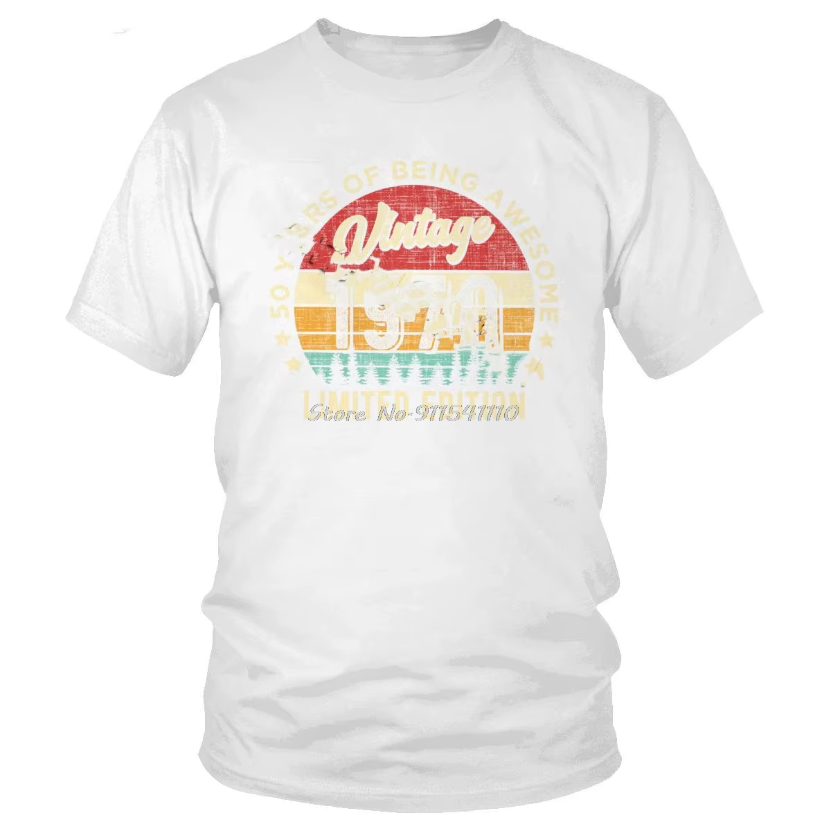 T-Shirt manches courtes col rond homme