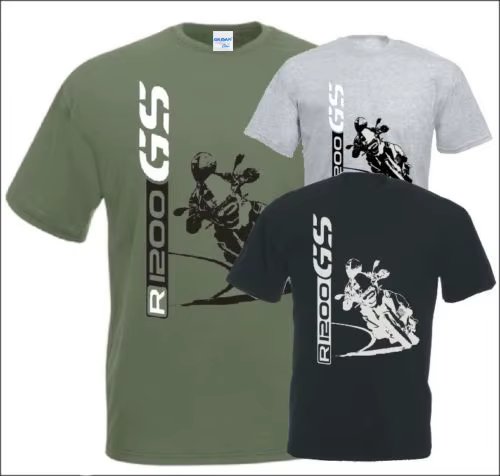 T-shirt personnalisé pour moto