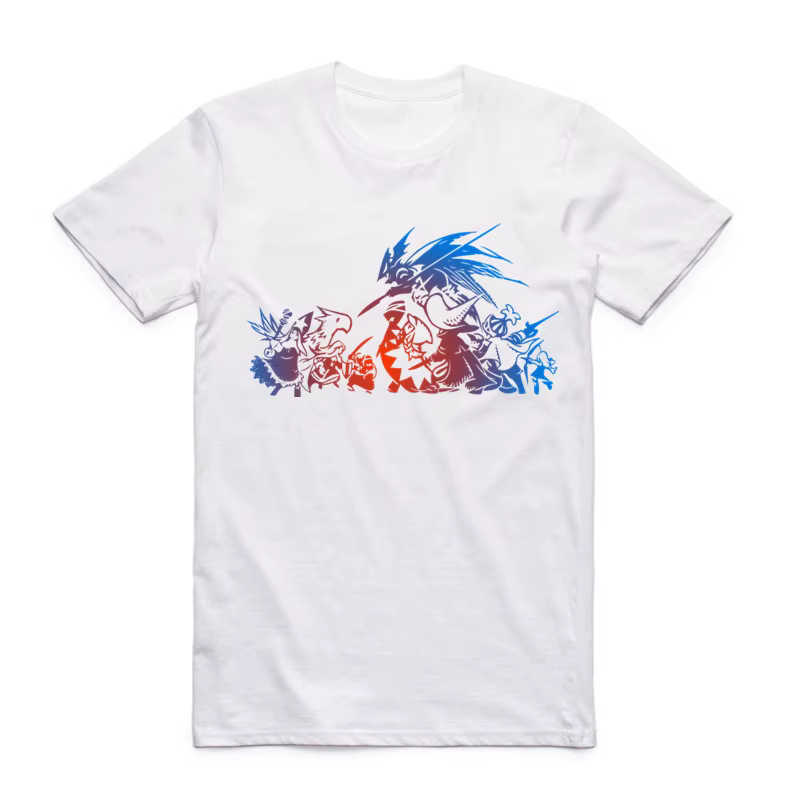 2019 mode hommes FF Final Fantasy T-shirt col rond à manches courtes été Geek jeu japonais Cloud Strife YUNA haut décontracté T-shirt