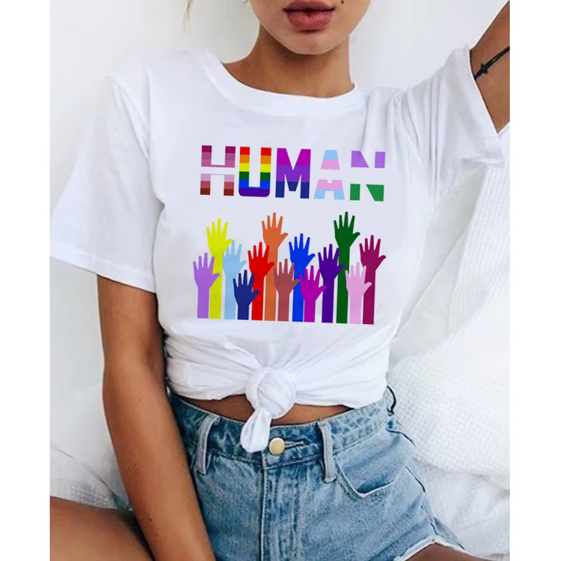 T-shirt femme, lgbt