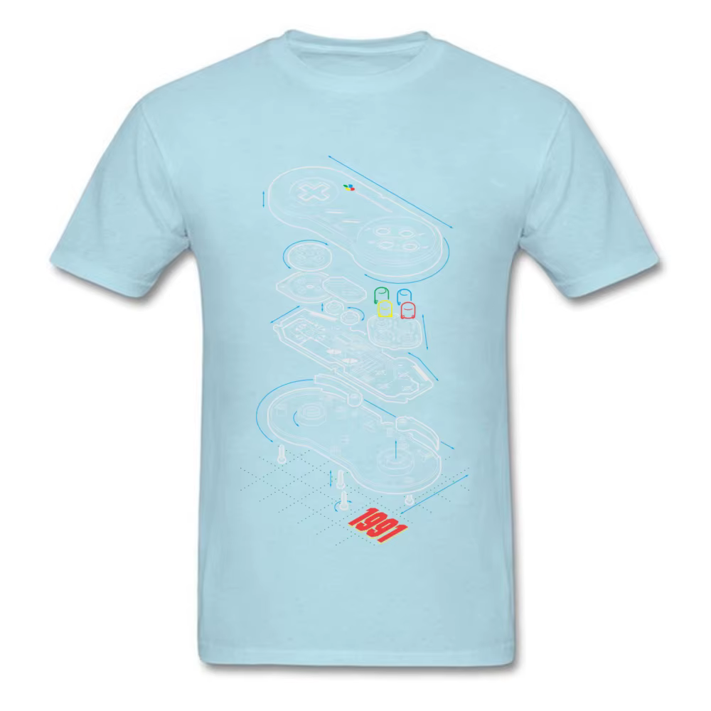 T-Shirt Personnalisé en Coton Noir pour Homme