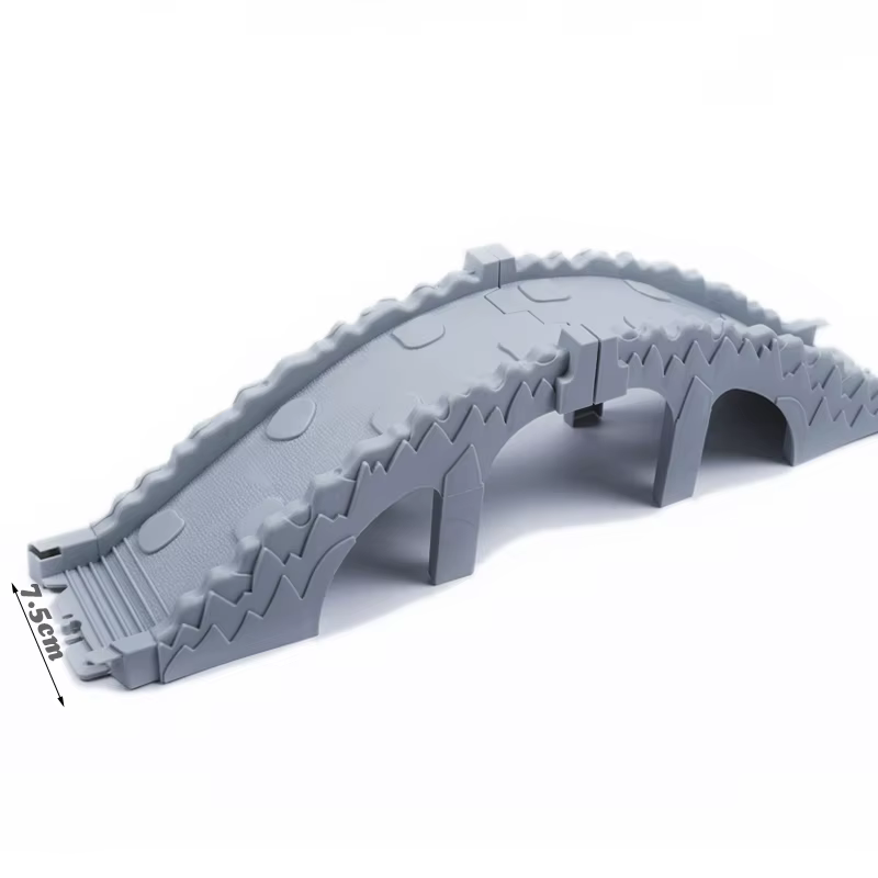 Jouet piste de course magique et scintillante, bricolage, accessoires universels, rampe tournant pont de route, carrefour Rail voiture, cadeaux pour enfants
