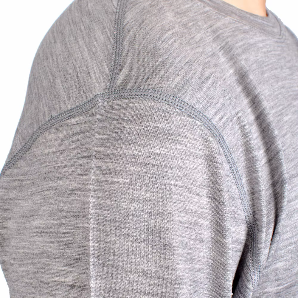 T-shirt manches courtes en laine mérinos pour homme