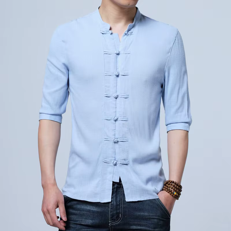 Vêtements traditionnels chinois pour hommes