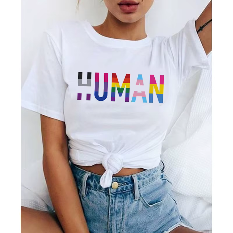 T-shirt femme, lgbt