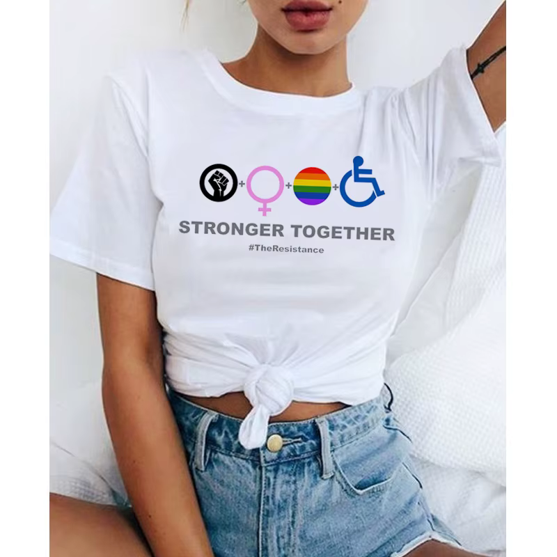 T-shirt femme, lgbt