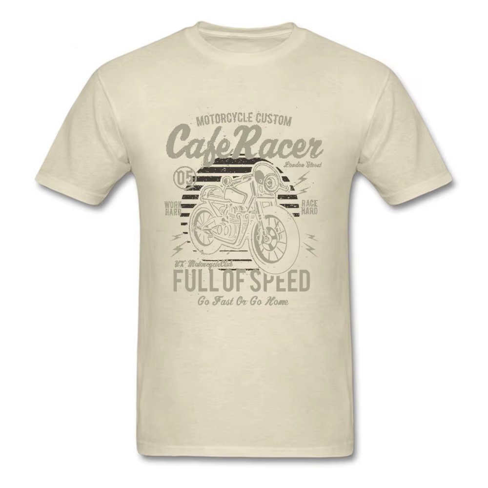 73Inboulon Full of Speed Vintage Motorcycle T Shirt